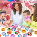 32 Pack Kids Valentines Day Cards with Mini Bubble Wands Valentines Day Gifts for Kids Classroom, Valentines for Kids School Valentines for Class Exchange Cards Prizes Party Favors for Boys Girls