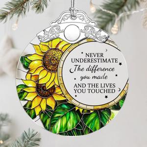 Christmas Ornaments  Ideal for Friends Moving Away, Coworker Leaving, Retirement Gifts for Women & Men, and Goodbye, Going Away, Farewell Gifts for Coworkers, Boss, Work Besties & Best Friends - C