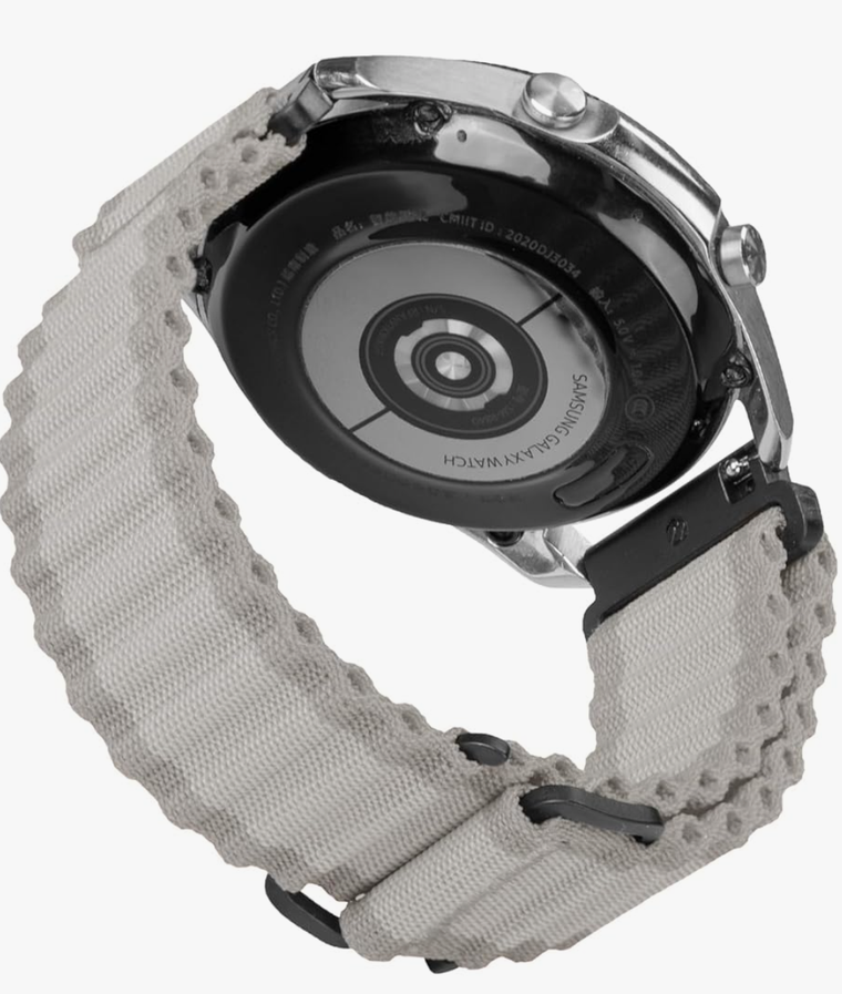 BANSO 22mm Nylon Quick Release Watch Band for Garmin Foreunner 265 255 Music,Watch Strap for Garmin Venu 2 Venu 3, Vívoactive 4 Watch Band Nylon