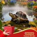 Sunthus Turtle Tortoise Sculptures Garden Statues Yard Art Resin Decorations Outdoor Garden Decor,  Size: Dimensions Approx. 6.7"Wx4.3"Dx3.3"H.