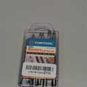 Masonry Drill Bits Set, Drill bits for Tile, Brick, Cement, Glass, 12Pcs Concrete Drill Bit Set, Size 1/8",5/32",3/16" x2,1/4" x4,5/16" x2,3/8",1/2", Carbide Drill Bits Tip
