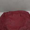 Leather Look Couch Cushion Covers Sofa Seat Slipcovers Sets Couches Furniture Protector for Sectional Armchair Loveseat Pets Kids Stretch Spandex Fabric (1 Cushion Armchair, Burgundy)