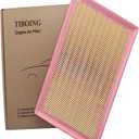 the CA10677 Replacement Engine Air Filter, which is designed to be compatible with certain models for Lexus and for Toyota It offers up to 12 months or 12,000 miles of filter protection.