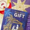 DaySpring Religious Christmas Card Assortment (3 Cards with Envelopes: Nativity, Angel, Star)