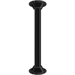 29" RV Table Leg and RV Table Base Mount,Camper Tables Leg and Bases, Aluminum Pedestal Flange with Dinette Pole for Camper Trailer Motorhome, Tables and Floor Mounting, Includes Mounting Screws (29" - 1 Set)