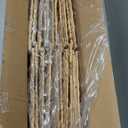 12x12in Storage Baskets Set of 4 Water Hyacinth Baskets,Foldable Handwoven Storage Cubes,Wicker Cube Baskets Laundry Organizer Totes for Home