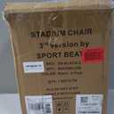 Stadium Seats with Back Support Folding Chair for Bleachers, Standard