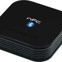 HomeSpot (2025 Version) NFC-Enabled Bluetooth Audio Receiver with aptX HD, 100 ft Long Range, Digital Optical & 3.5mm Output for Speaker System
