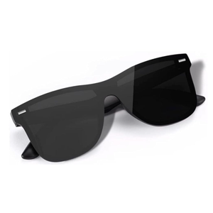 One piece Retro Square sunglasses for men & women