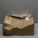 Huuger Night Stand with Charger Station and LED Lights, 2 Drawer Nightstand, Bed Side Table with Open Shelf, End Table, Fabric Dresser for Bedroom, Black (11.8"D x 15.7"W x 23.6"H2 Drawers)