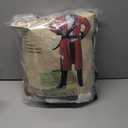 Spooktacular Creations Mens Pirate Captain Costume Set, Red Deluxe Captain Outfit for Adult Halloween Dress Up Party Cosplay