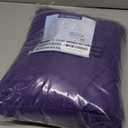 DREAMCARE King Size Sheets Set - 6 pcs Breathable Cooling Bed Sheets - up to 21" Extra Deep Pocket King Sheet Set with Side Pockets - Extra Soft 100% Brushed Hypoallergenic Hotel Luxury Bedding Purple