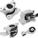 JDMON 4Pcs Engine Motor Transmission Mount Replacement for 2019-2024 Nissan Altima 2.5L Auto Compatible with A4381, A4382, A4389, A4390