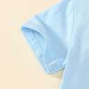 Baby Boy First Birthday Outfit 1st Birthday T-Shirt One Year Old Clothes First Birthday Gift (Blue), 12-18M