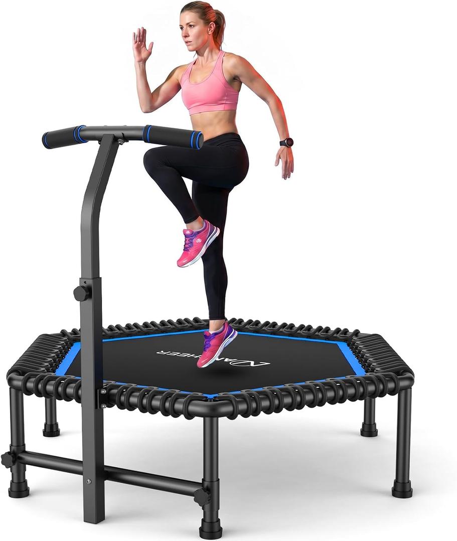 ANCHEER 50'' Trampoline-Fitness Rebounder for Adults-Indoor/Home