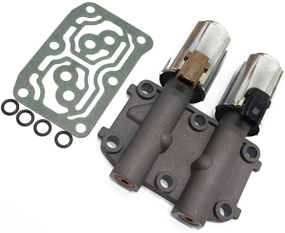 Transmission Dual Linear Shift Solenoid Valve for Acura ILX 2013-2015, TSX 2009-2014 for Honda Accord 2008-2012, CR-V 2012-2014, Crosstour 2012-2015, Element 2009-2011 Replace# 28260-R90-004 A26770008