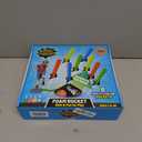 Otoseth Toys Rocket Launcher for Kids - Launch up to 100 Ft, 8 Multi-Color Foam Rockets & Adjustable Launch Stand, Kids Outdoor Toys, Age 3+