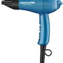 BaBylissPRO Nano Titanium Travel Hair Dryer, 1000 Watt Professional Blow Dryer with Concentrator Nozzle, Foldable Handle, Dual Voltage
