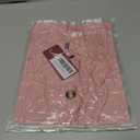 GORLYA Girls Front Button Down Summer Sundress Casual A-Line Spaghetti Strap Belted Midi Dress 6-14Y (Pink)