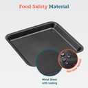 Cosori Oven Tray，Baking Sheet，Drip pan for CO130-AO, CS130-AO, CCO-R252-SUS & CCO-R251-SUS，Air Fryer Toaster Oven Replacement Accessories, 11.81*14.1*1.2 inches