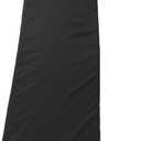 TOPINCN Outdoor Bench Cushion, Patio Furniture Cushion Sponge Padding Garden Seat Pads Patio Chair Pad with Straps & Removable Cover for Garden Patio Backyard Porch Sofa Couch Swing (Black)