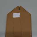 OLETHA Square Tissue Box Cover - Aesthetic Desk Decor for Room, Home & Office - Tissues Cube Boxes Holder - Pale Brown, Set of 2