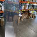 NEWBULIG Arched Full Length Mirror 59.2"x16" for Bedroom, Full Body Mirror with Stand, Hanging or Leaning for Wall, Aluminum Alloy Thin Frame Floor Standing for Living Room, Tall, Black