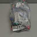 50FT C7 Christmas Lights Outdoor, Multicolor Vintage Christmas Lights String with 50+5 Ceramic Bulbs,Hanging Christmas Light Green Wire for Holiday Party Wedding Christmas Decorations