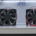 External Fan Compatible with RV Refrigerator Fan, IP55