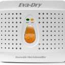 Eva-Dry Wireless Mini Dehumidifier, White (E-333), Works for areas up to 333 cubic feet, 6.25"D x 1.25"W x 4.75"H, Absorbing capacity up to 6oz