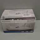 Aqua Vista 10-B421-AV Two Handle Bathroom Sink Faucet, Polished Chrome with Acrylic Round Knobs