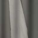 jinchan White Linen Textured Curtains 90 Inch Long 2 Panels for Living Room Grommet Top Light Filtering Window Drapes for Bedroom