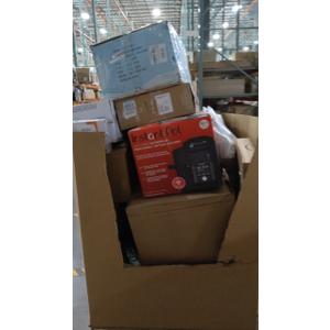 pallet of salvage items