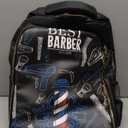 Barber Supplies Bag Organizer for Clippers and Supplies, Portable Hairstylist Clipper Backpack Travel Barber Shop Tools Bag