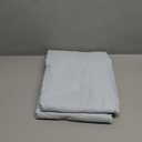 Extra Deep Queen Fitted Sheet - Hotel Luxury Single Fitted Sheet Only - Easily Fits 18 inch to 24 inch Mattress - Ultra Soft, Wrinkle & Fade Free w/Extra Deep Pockets - Breathable & Comfy - Ice Blue