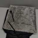 Rest-Eazzzy Cat House for Outdoor Cats, Weatherproof and Insulated Feral Cat House with Mat and Canopy, Easy to Put Together, Selfwarming Cat Shelter for Winter(13 * 13 * 14" Black with Support)