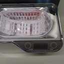 LifeBasis Ultrasonic Jewelry Cleaner, Professional 45kHz Ultrasonic Cleaner Machine 20 Ounces (600ML) with Digital Timer, Watch Holder Ultrasonic Glasses Cleaner for Ring, Coin, Watch, Denture -White