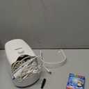 Bubble Machine, 3-in-1 Bubble Maker, Bubble Blower with 3 Bubble Wheels, Make Small | Medium | Big Bubbles for Kids Toddlers, Bubble Toys for Indoor Outdoor Birthday Party (White)