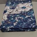 PUPIBOO Washable Pee Pads for Dogs and Cats - Super Absorbent Reusable Puppy Training Pads - 100% Waterproof, Leak-Proof & Non-Slip Whelping Pads for Pet Housebreaking (24 x 36 Inch (Pack of 2), Blue Medallion)