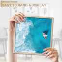 Natural 14x14 Picture Frame Lightweight yet Durable Frame Wall Hanging