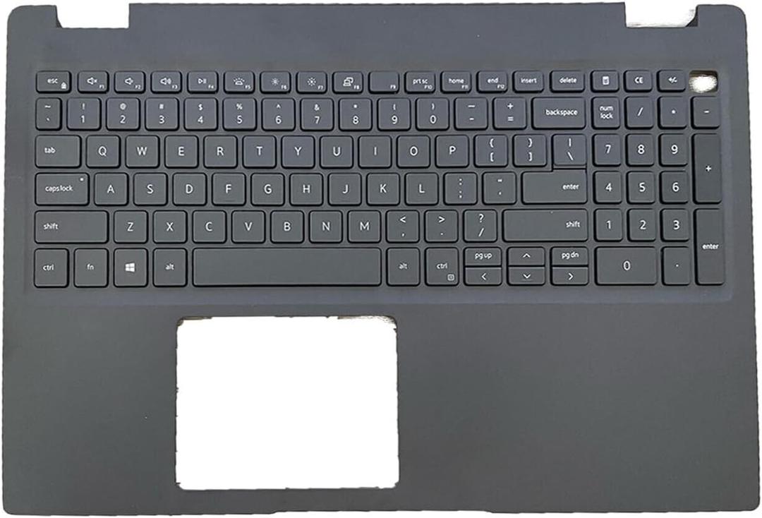 New Replacement for Dell Latitude 3510 E3510 Laptop Upper Case Palmrest Non-Backlit Keyboard Assembly Part 0JYG4Y JYG4Y Black