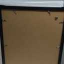 16x20 Poster Frame Set of 2, 16 x 20 Wood Picture Frames with Mat for 11x14, Wooden Photo Frame with Tempered Glass Cover for Wall Mounting Display, Black