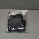 Ekouaer Silk Pajamas Set for Women Satin Backless Lingerie Pjs Cami Top and Shorts Nightwear, Black, Size L