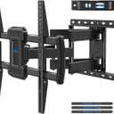 Mounting Dream TV Wall Mount, UL Listed Full Motion Mount Bracket for 42-84 Inch Flat Screen TVs, Swivel Articulating Dual Arms, Max VESA 600x400mm, 100 LBS Loading, Fits 16 Inches Wood Studs, MD2296