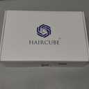 HAIRCUBE Human-hair Like Texture Blonde Mixed Off-white Short Pixie Cut Wigs for Women with Bangs Synthetic Replacement Wigs