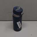 OISIZ Kids Water Bottle with Straw Lid 14oz, Vacuum Insulated 316 Stainless Steel Water Bottles for Kids for School, Leakproof Water Bottle, BPA Free and Keep Cold for 24 Hours (Navy Blue)