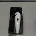 LuckyTail Pet Nail Grinder for Dogs and Cats - Super Quiet and Low Vibration Electric Dog Nail Grinder with 2 LED Lights - USB Rechargeable and Cordless - 2 Speeds - Small to Large Pets (White)