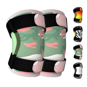 aoFIT Knee Sleeve for Men &Women 5mm (1 Pair) Knee Brace Neoprene with Adjustable Strap Knee Compression Sleeves，Non-Slip Knee Support for Training & Fitness, Weightlifting, Sports,Pink 2XL