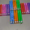 24 PCS Light Up Party Favor Supplies for Kids 4-8-12,Bulk Glow Stick Bracelet Necklace Accessories Decoration for Toddlers,Birthday Goodie Bag Stuffers Graduation End of School Year Gifts for Students