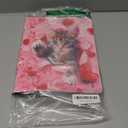 Lokigo for iPad Air 13 Inch Case M3/M2(2025/2024), iPad Pro 12.9 Case (6th/5th/4th/3th Gen 2022/2021/2020/2018) with Pencil Holder, Support Touch ID and Auto Wake/Sleep (Pink Cat)